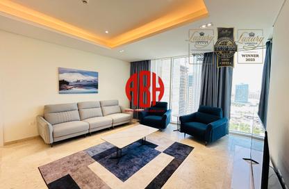 Apartment - 2 Bedrooms - 3 Bathrooms for rent in Burj Al Marina - Marina District - Lusail Apartment - 2 Bedrooms - 3 Bathrooms for rent in Burj Al Marina - Marina District - Lusail