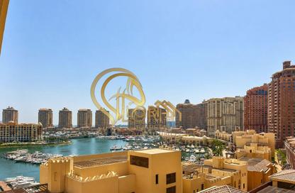 Apartment - 2 Bedrooms - 3 Bathrooms for rent in East Porto Drive - Porto Arabia - The Pearl Island - Doha Apartment - 2 Bedrooms - 3 Bathrooms for rent in East Porto Drive - Porto Arabia - The Pearl Island - Doha