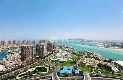 Apartment - 2 - 3 for rent in Abraj Bay - Abraj Quartiers - The Pearl Island - Doha