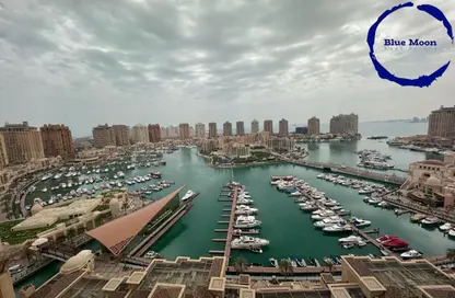 Apartment - 3 Bedrooms - 4 Bathrooms for sale in West Porto Drive - Porto Arabia - The Pearl Island - Doha Apartment - 3 Bedrooms - 4 Bathrooms for sale in West Porto Drive - Porto Arabia - The Pearl Island - Doha