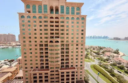 Apartment - 1 Bedroom - 2 Bathrooms for rent in East Porto Drive - Porto Arabia - The Pearl Island - Doha