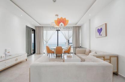 Apartment - 1 Bedroom - 1 Bathroom for rent in Lusail Marina Heights - Marina District - Lusail