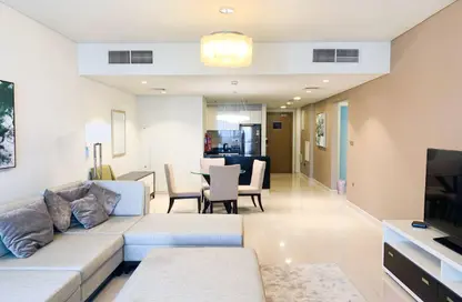 شقة - 2 غرف نوم - 3 حمامات للايجار في برج داماك مارينا - منطقة المارينا - الوسيل