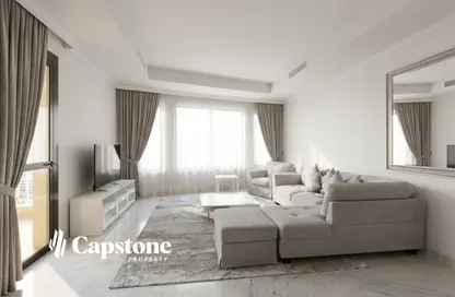 Apartment - 1 Bedroom - 2 Bathrooms for rent in East Porto Drive - Porto Arabia - The Pearl Island - Doha Apartment - 1 Bedroom - 2 Bathrooms for rent in East Porto Drive - Porto Arabia - The Pearl Island - Doha
