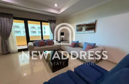 Apartment - 1 Bedroom - 2 Bathrooms for rent in Porto Arabia - The Pearl Island - Doha