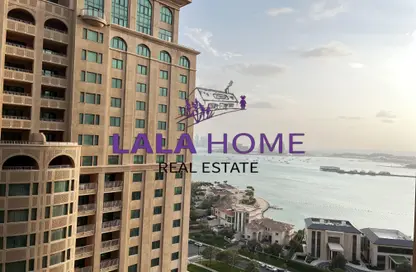 شقة - غرفة نوم - 2 حمامات للايجار في طريق بورتو الشرقي - بورتو أرابيا - جزيرة اللؤلؤة - الدوحة