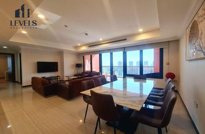 Apartment - 2 Bedrooms - 2 Bathrooms for rent in West Porto Drive - Porto Arabia - The Pearl Island - Doha