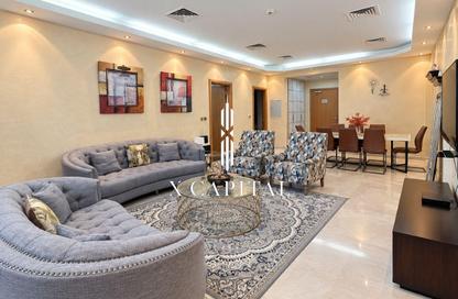 Apartment - 2 - 3 for rent in Zig Zag Tower B - Zig Zag Towers - West Bay - Doha