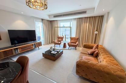 Apartment - 2 Bedrooms - 2 Bathrooms for rent in Lusail Marina Heights - Marina District - Lusail