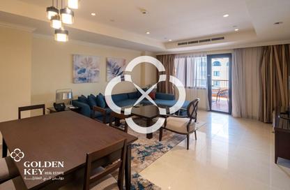 Apartment - 2 Bedrooms - 3 Bathrooms for rent in East Porto Drive - Porto Arabia - The Pearl Island - Doha