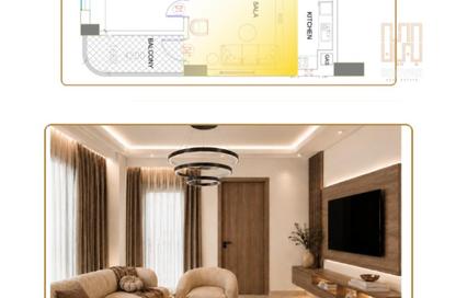 Apartment - 1 Bedroom - 1 Bathroom for sale in Lusail City - Lusail