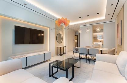 Apartment - 2 Bedrooms - 4 Bathrooms for rent in Artan Residence Apartments Fox Hills 150 - Fox Hills - Lusail
