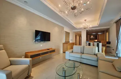 شقة - 2 غرف نوم - 3 حمامات للايجار في فيفا غرب - فيفا بحرية - جزيرة اللؤلؤة - الدوحة