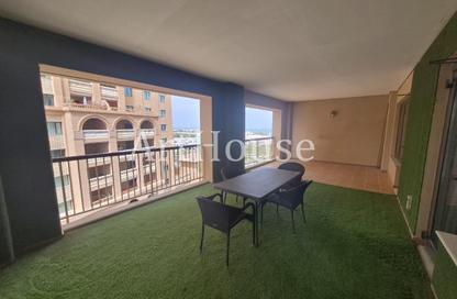 Apartment - 1 Bedroom - 2 Bathrooms for rent in East Porto Drive - Porto Arabia - The Pearl Island - Doha Apartment - 1 Bedroom - 2 Bathrooms for rent in East Porto Drive - Porto Arabia - The Pearl Island - Doha