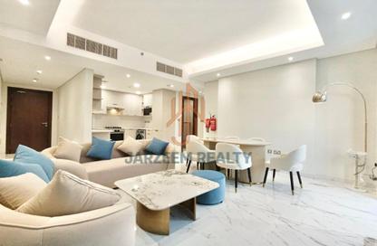 Apartment - 2 Bedrooms - 2 Bathrooms for rent in Lusail Residence - Marina District - Lusail