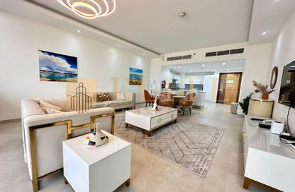 Apartment - 1 Bedroom - 2 Bathrooms for rent in Lusail Marina Heights - Marina District - Lusail