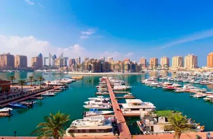 Townhouse - 2 Bedrooms - 3 Bathrooms for rent in West Porto Drive - Porto Arabia - The Pearl Island - Doha