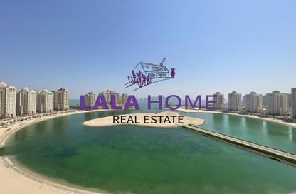 Apartment - 2 Bedrooms - 2 Bathrooms for rent in Viva Central - Viva Bahriyah - The Pearl Island - Doha