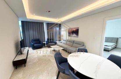 Apartment - 2 Bedrooms - 3 Bathrooms for rent in Lusail Marina Heights - Marina District - Lusail