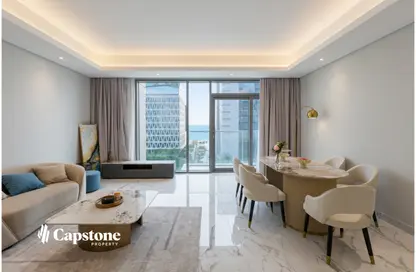 Apartment - 2 Bedrooms - 3 Bathrooms for rent in Lusail Marina Heights - Marina District - Lusail Apartment - 2 Bedrooms - 3 Bathrooms for rent in Lusail Marina Heights - Marina District - Lusail