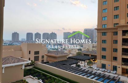 Apartment - 1 Bedroom - 2 Bathrooms for rent in East Porto Drive - Porto Arabia - The Pearl Island - Doha Apartment - 1 Bedroom - 2 Bathrooms for rent in East Porto Drive - Porto Arabia - The Pearl Island - Doha