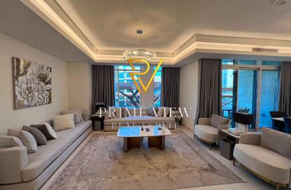 Apartment - 2 Bedrooms - 3 Bathrooms for rent in Crystal Residence - Gewan Island - The Pearl Island - Doha