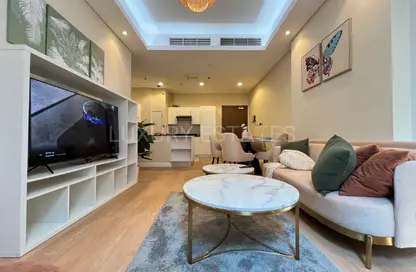 Apartment - 2 Bedrooms - 2 Bathrooms for rent in Marina Tower 21 - Marina District - Lusail