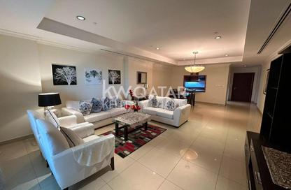 Apartment - 1 Bedroom - 2 Bathrooms for rent in East Porto Drive - Porto Arabia - The Pearl Island - Doha