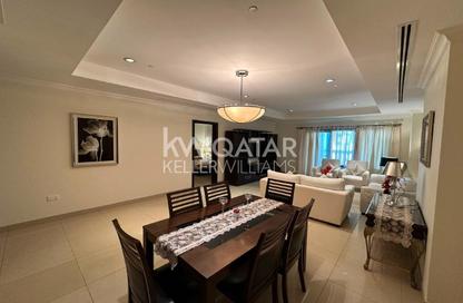 Apartment - 1 Bedroom - 2 Bathrooms for rent in East Porto Drive - Porto Arabia - The Pearl Island - Doha