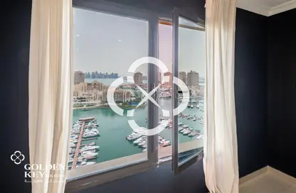 Apartment - Studio - 1 Bathroom for rent in East Porto Drive - Porto Arabia - The Pearl Island - Doha