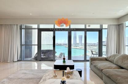 Apartment - 1 Bedroom - 2 Bathrooms for rent in Seef Lusail Tower 1 - Seef Lusail - Lusail City - Lusail