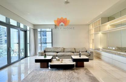 Apartment - 1 Bedroom - 2 Bathrooms for rent in Seef Lusail Tower 1 - Seef Lusail - Lusail City - Lusail