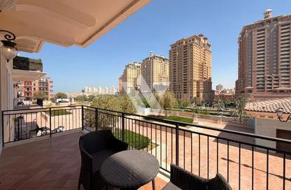 Apartment - 1 Bedroom - 2 Bathrooms for rent in Nobili - Qanat Quartier - The Pearl Island - Doha Apartment - 1 Bedroom - 2 Bathrooms for rent in Nobili - Qanat Quartier - The Pearl Island - Doha