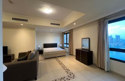 Apartment - Studio - 1 Bathroom for rent in West Porto Drive - Porto Arabia - The Pearl Island - Doha