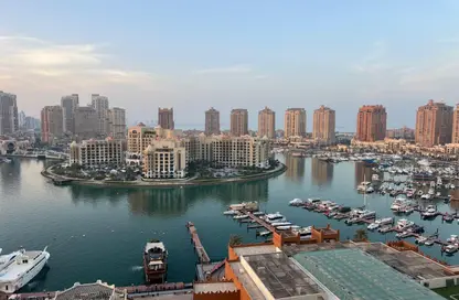 Apartment - Studio - 1 Bathroom for rent in West Porto Drive - Porto Arabia - The Pearl Island - Doha