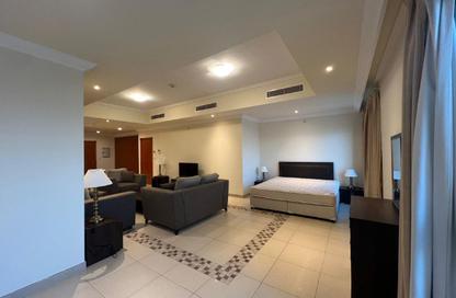 Apartment - Studio - 1 Bathroom for rent in West Porto Drive - Porto Arabia - The Pearl Island - Doha