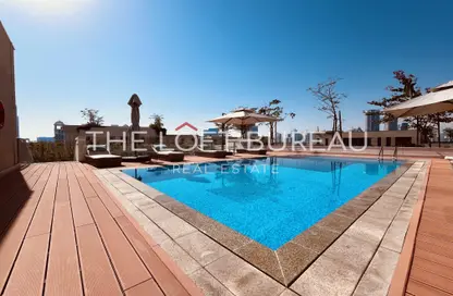 Apartment - 2 Bedrooms - 4 Bathrooms for rent in Crystal Residence - Gewan Island - The Pearl Island - Doha