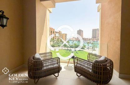Apartment - 1 Bedroom - 2 Bathrooms for rent in The St. Regis Marsa Arabia Island - Marsa Arabia - The Pearl Island - Doha
