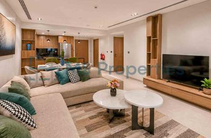 Apartment - 1 Bedroom - 2 Bathrooms for rent in Lusail Marina Heights - Marina District - Lusail