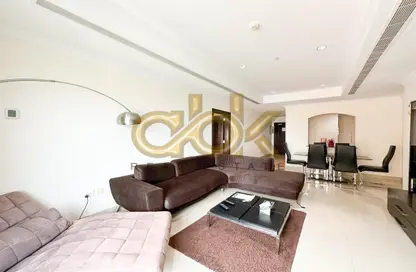 Apartment - 1 Bedroom - 2 Bathrooms for rent in East Porto Drive - Porto Arabia - The Pearl Island - Doha