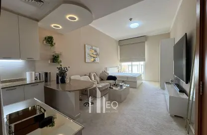 Apartment - Studio - 1 Bathroom for rent in Al Mutahidah Tower - Viva Bahriyah - The Pearl Island - Doha