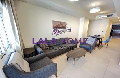 Apartment - 2 Bedrooms - 3 Bathrooms for rent in Lusail Marina Heights - Marina District - Lusail