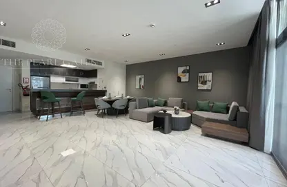 Apartment - 2 Bedrooms - 3 Bathrooms for rent in Boulevard View - Yasmeen City - Lusail
