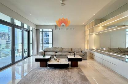 Apartment - 1 Bedroom - 2 Bathrooms for rent in Seef Lusail Tower 1 - Seef Lusail - Lusail City - Lusail
