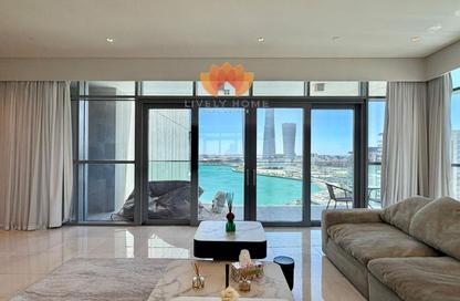 Apartment - 1 Bedroom - 2 Bathrooms for rent in Seef Lusail Tower 1 - Seef Lusail - Lusail City - Lusail