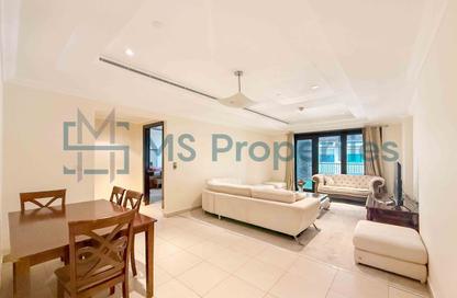 Apartment - 1 Bedroom - 2 Bathrooms for rent in West Porto Drive - Porto Arabia - The Pearl Island - Doha