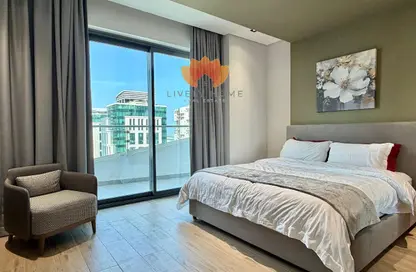 Apartment - 2 Bedrooms - 2 Bathrooms for rent in Marina Tower 23 - Marina District - Lusail