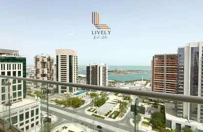 شقة - 2 غرف نوم - 3 حمامات للايجار في برج مارينا 23 - منطقة المارينا - الوسيل