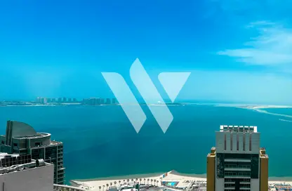 شقة - 2 غرف نوم - 2 حمامات للايجار في برج وست باي - الخليج الجنوبي - الخليج الغربي - الدوحة