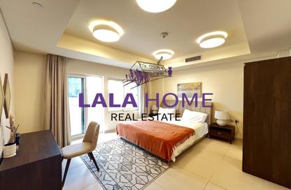 Apartment - 1 Bedroom - 2 Bathrooms for rent in Lusail Marina Heights - Marina District - Lusail